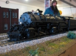 N&W Chesapeake Steam Locomotive in HO Scale